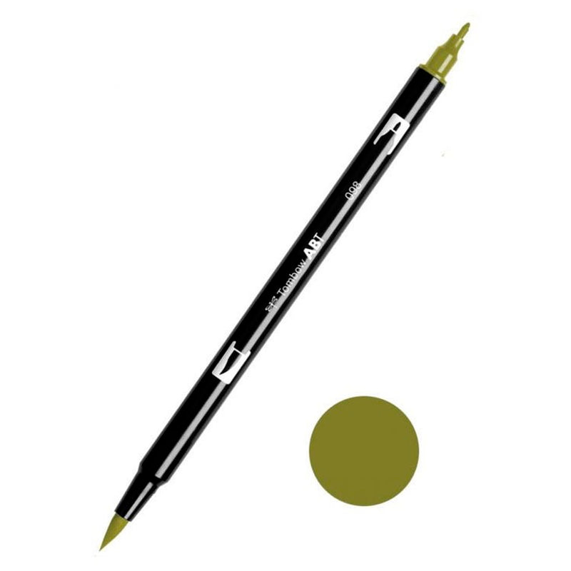 Tombow AB-T Avokado Çift Uçlu Grafik Kalemi - Sanatsal Çizim, Eskiz ve İllüstrasyon Kalemi