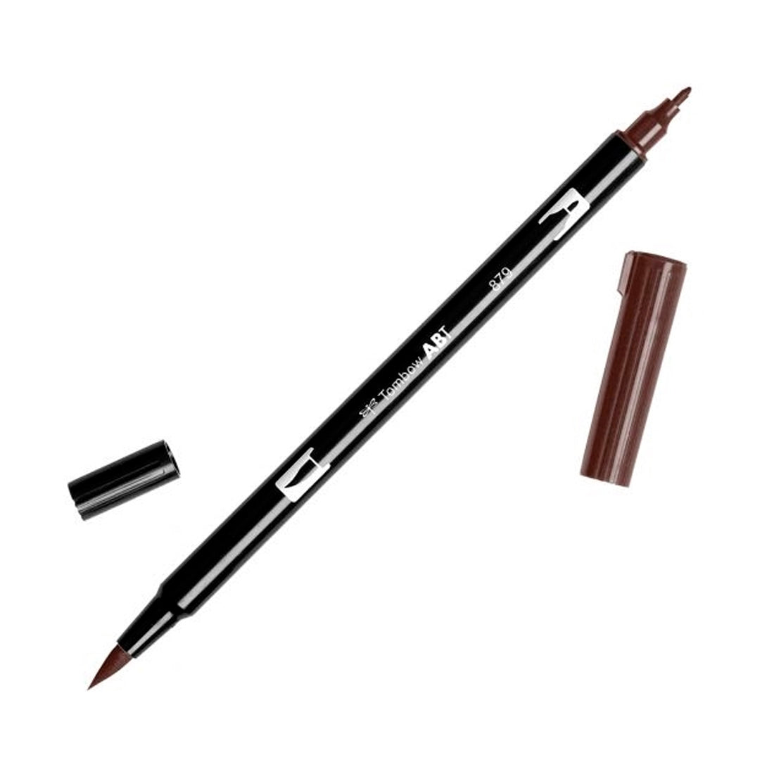 Tombow AB-T Brown Çift Uçlu Grafik Kalemi - Sanatsal Çizim, Eskiz ve İllüstrasyon Kalemi