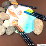 Tombow AB-T Carmine Çift Uçlu Grafik Kalemi - Sanat, Çizim ve Eskiz Kalemi