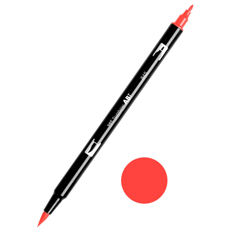 Tombow AB-T Carmine Çift Uçlu Grafik Kalemi - Sanat, Çizim ve Eskiz Kalemi