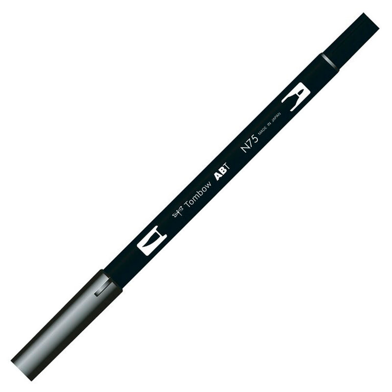 Tombow AB-T Cool Gray Çift Uçlu Grafik Kalemi - Eskiz, Çizim ve Hediyelik Kalem