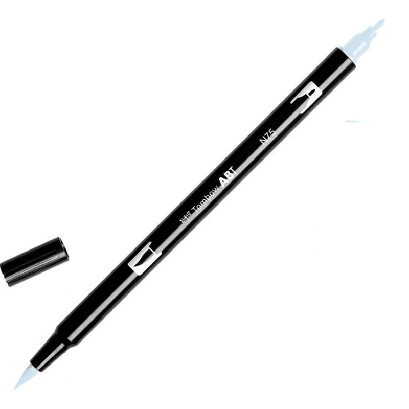 Tombow AB-T Cool Gray Çift Uçlu Grafik Kalemi - Eskiz, Çizim ve Hediyelik Kalem