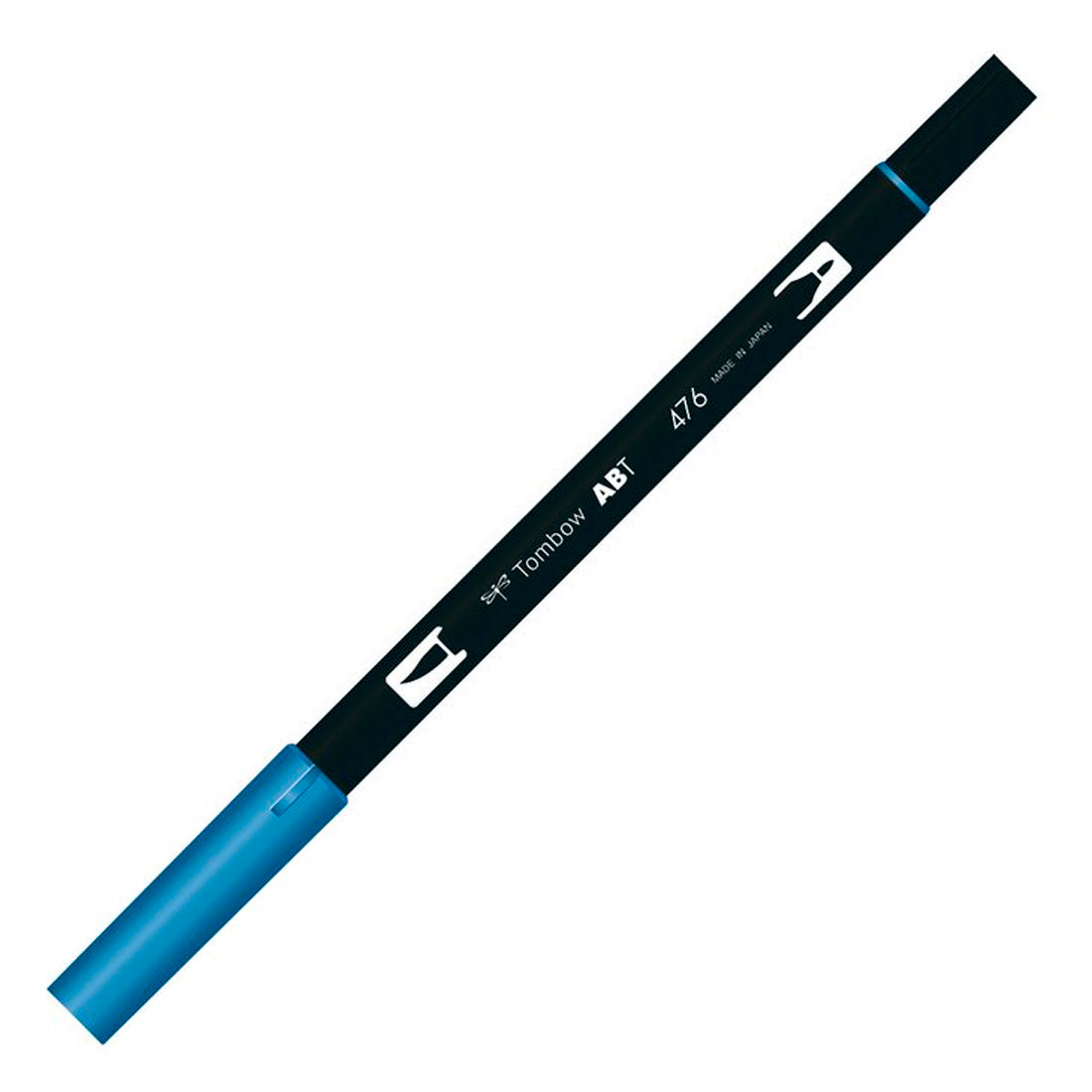 Tombow AB-T Cyan Çift Uçlu Grafik Kalemi - Sanatsal Çizim, İllüstrasyon ve Eskiz Markeri