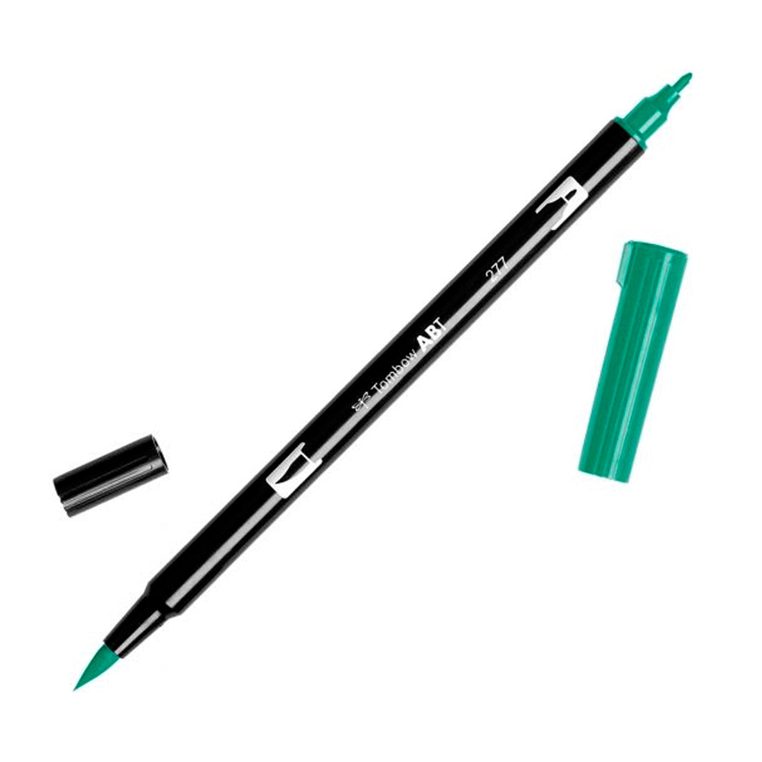 Tombow AB-T Koyu Yeşil Çift Uçlu Grafik Kalemi - Eskiz, İllüstrasyon ve Sanat Kalemi
