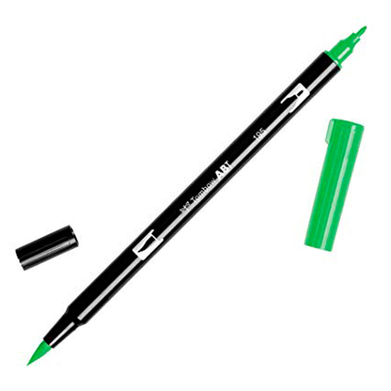 Tombow AB-T Açık Yeşil Çift Uçlu Grafik Kalemi - Sanat, Çizim ve Eskiz Kalemi