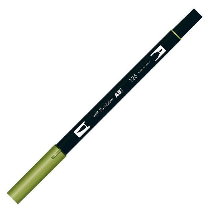 Tombow AB-T Light Olive Çift Uçlu Grafik Kalemi - Sanat, Çizim ve Eskiz Kalemi