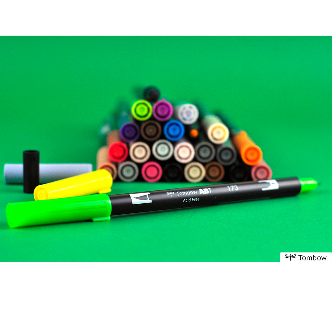 Tombow AB-T Orkide Çift Uçlu Grafik Kalemi - Sanatsal Çizim, Eskiz ve İllüstrasyon Kalemi