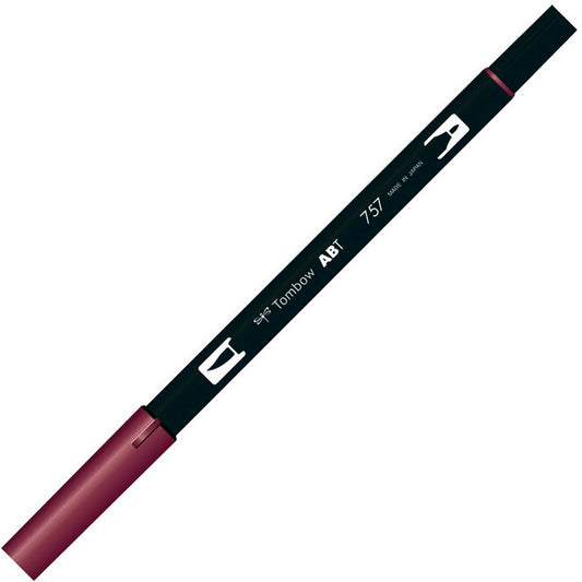 Tombow AB-T Port Red Çift Uçlu Grafik Kalemi 757