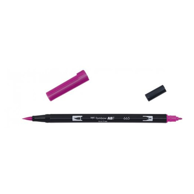 Tombow AB-T Mor Çift Uçlu Grafik Kalemi - Sanat, Çizim ve Eskiz Kalemi