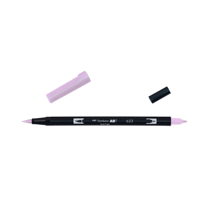 Tombow AB-T Mor Adaçayı Çift Uçlu Grafik Kalemi - Sanatsal Çizim, Eskiz ve İllüstrasyon Kalemi