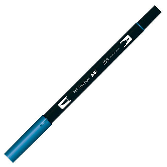 Tombow AB-T Reflex Mavi Çift Uçlu Grafik Kalemi - Sanatsal Çizim, Eskiz ve İllüstrasyon Kalemi