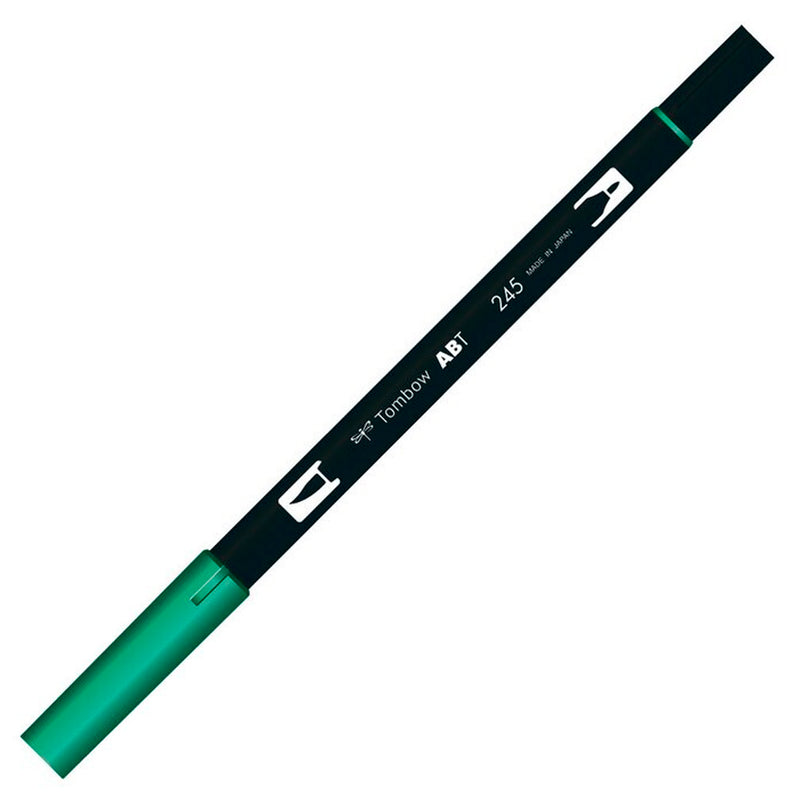 Tombow AB-T Sap Yeşili Çift Uçlu Grafik Kalemi - Çizim, Eskiz ve İllüstrasyon Kalemi