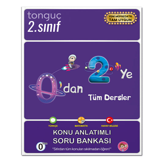 Tonguç Akademi 2. Sınıf 0`dan 2`ye Konu Anlatımlı Soru Bankası