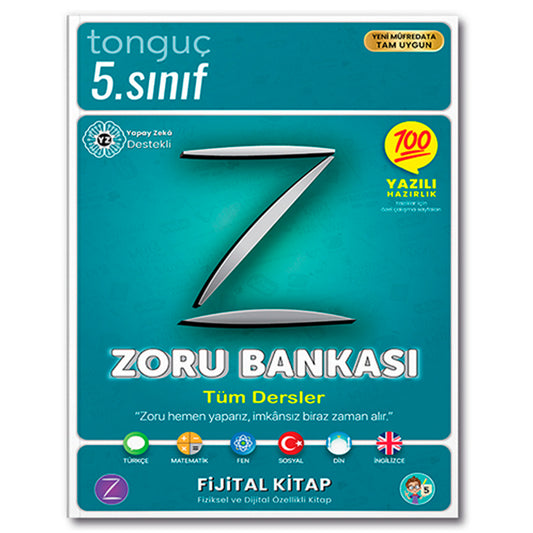Tonguç Akademi Yayın 5. Sınıf Zoru Bankası Tüm Dersler