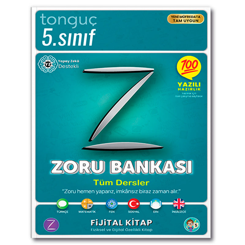 Tonguç Akademi Yayın 5. Sınıf Zoru Bankası Tüm Dersler