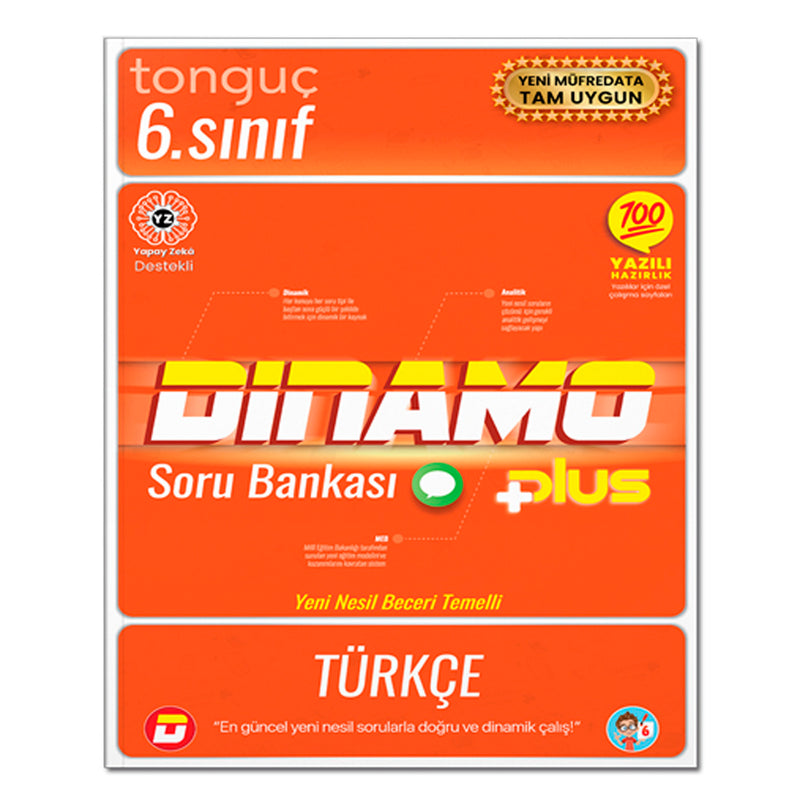 Tonguç Yayın 6.Sınıf Türkçe Dinamo Soru Bankası