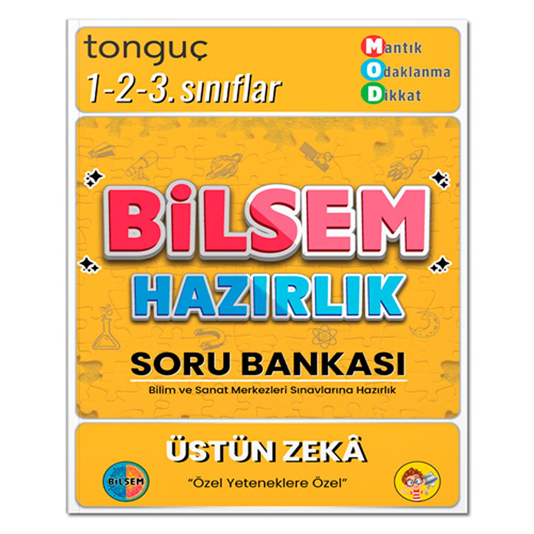 Tonguç Yayınları 1-2-3. Sınıflar Bilsem Hazırlık Soru Bankası