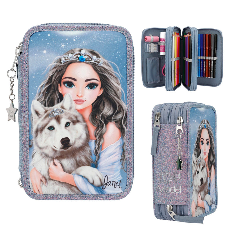Top model Dolu Kalem Kutu Wolf