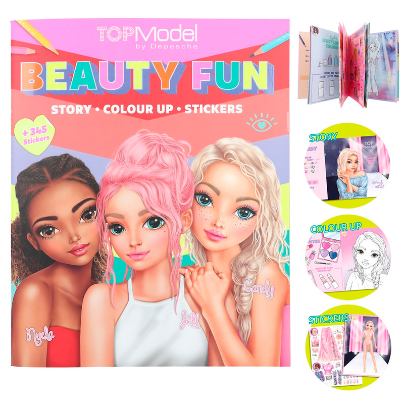 Top model Güzellik Ve Eğlence Boyama Kit