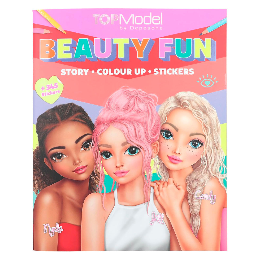 Top model Güzellik Ve Eğlence Boyama Kit