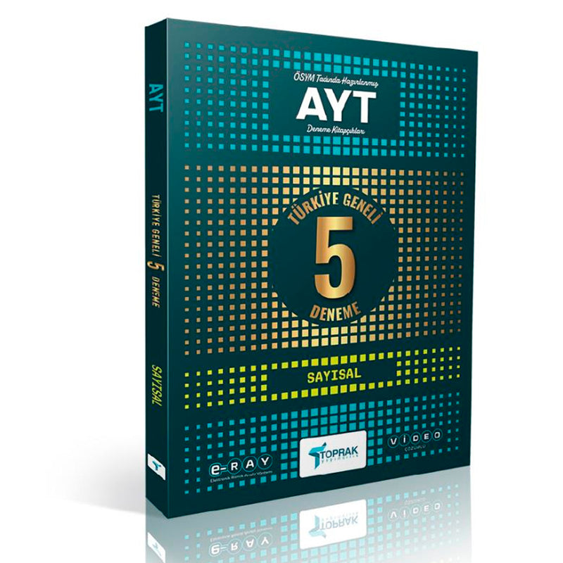 Toprak Yayınları AYT 5 Lİ Paket Deneme Sayısal