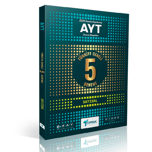 Toprak Yayınları AYT 5 Lİ Paket Deneme Sayısal