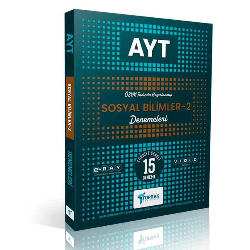 Toprak Yayınları AYT Sosyal Bilimler 2 Deneme