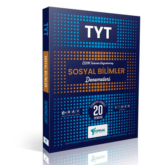 Toprak Yayınları TYT Sosyal Bilimler Deneme Kitabı