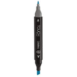 Touch Twin Mavi Gri Marker Kalem - Sanat, Tasarım ve İllüstrasyon Kalemi
