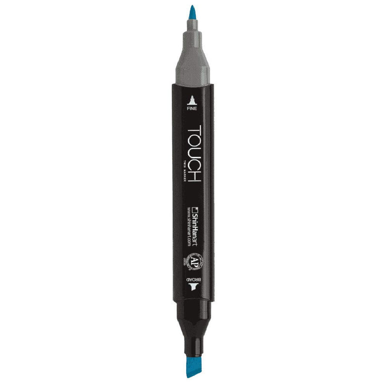 Touch Twin Mavi Gri Marker Kalem - Sanat, Tasarım ve İllüstrasyon Kalemi