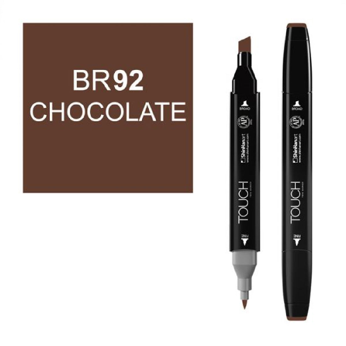Touch Twin Çikolata Marker Kalem - Sanatçı ve Çizim Markeri