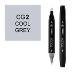 Touch Twin CG2 Cool Grey Marker - Profesyonel Sanat, Çizim ve Tasarım Kalemi