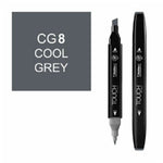 Touch Twin CG8 Cool Grey Marker - Sanat, Çizim ve Tasarım Markeri