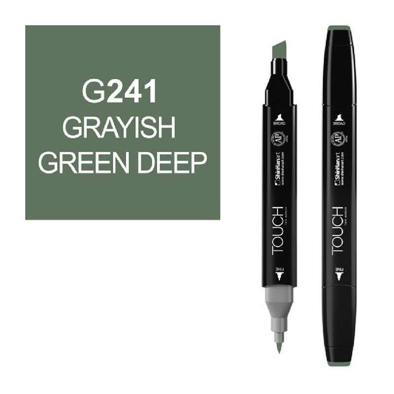 Touch Twin Grimsi Yeşil Marker - Sanat, Çizim ve Tasarım Kalemi
