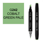Touch Twin G242 Açık Kobalt Yeşil Marker - Sanatsal Çizim, Tasarım ve Boyama Kalemi