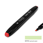 Touch Twin Spring Dim Green Marker - Sanat, Çizim ve Tasarım Kalemi