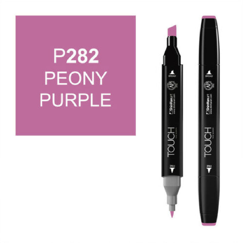 Touch Twin P282 Şakayık Moru Marker - Sanat, Çizim ve Tasarım Kalemi