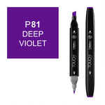Touch Twin P81 Koyu Mor Marker - Sanat, Çizim ve Tasarım Markeri