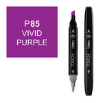 Touch Twin P85 Canlı Mor Marker - Sanatsal Çizim ve Tasarım Kalemi