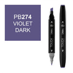 Touch Twin PB274 Koyu Mor Marker Kalemi - Sanat, Çizim ve Tasarım Kalemi
