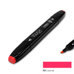 Touch Twin R4 Canlı Kırmızı Marker - Sanat, Çizim ve Tasarım Kalemi