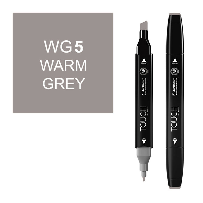 Touch Twin Sıcak Gri Marker - Profesyonel Sanat ve Çizim Kalemi