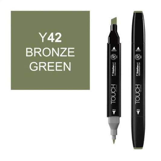 Touch Twin Y42 Bronz Yeşil Marker - Sanat, Çizim ve Tasarım Kalemi