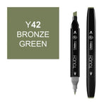 Touch Twin Y42 Bronz Yeşil Marker - Sanat, Çizim ve Tasarım Kalemi