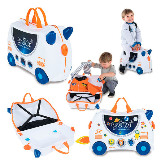 Trunki Uzay Gemisi Skye Unisex Çocuk Bavulu