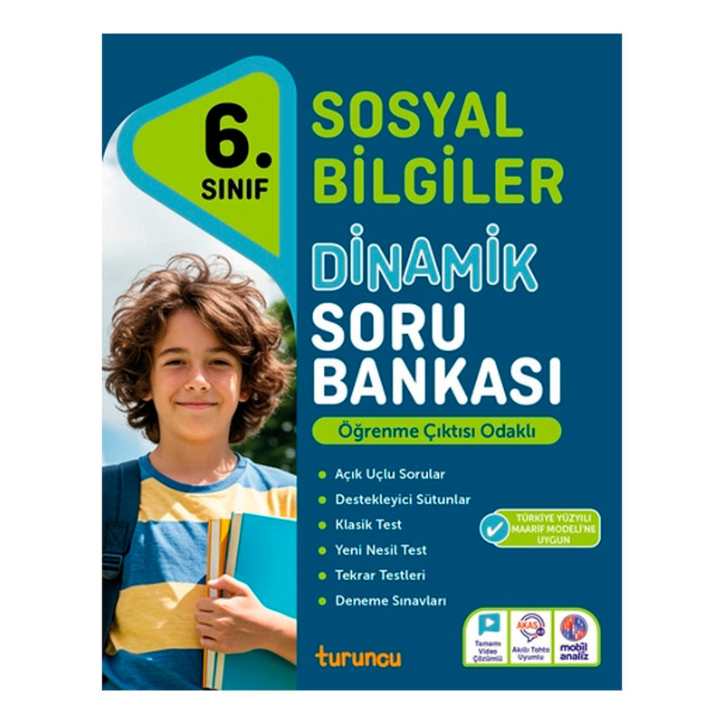 Tudem Yayınları 6. Sınıf Sosyal Bilgiler Dinamik Soru Bankası