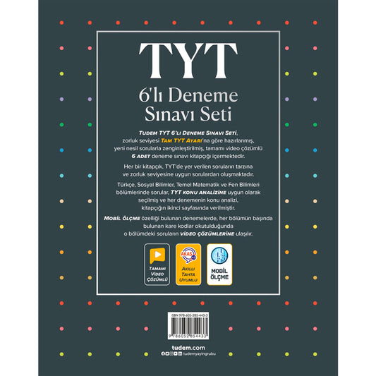 Tudem Yayınları TYT 6'lı Deneme Sınavı