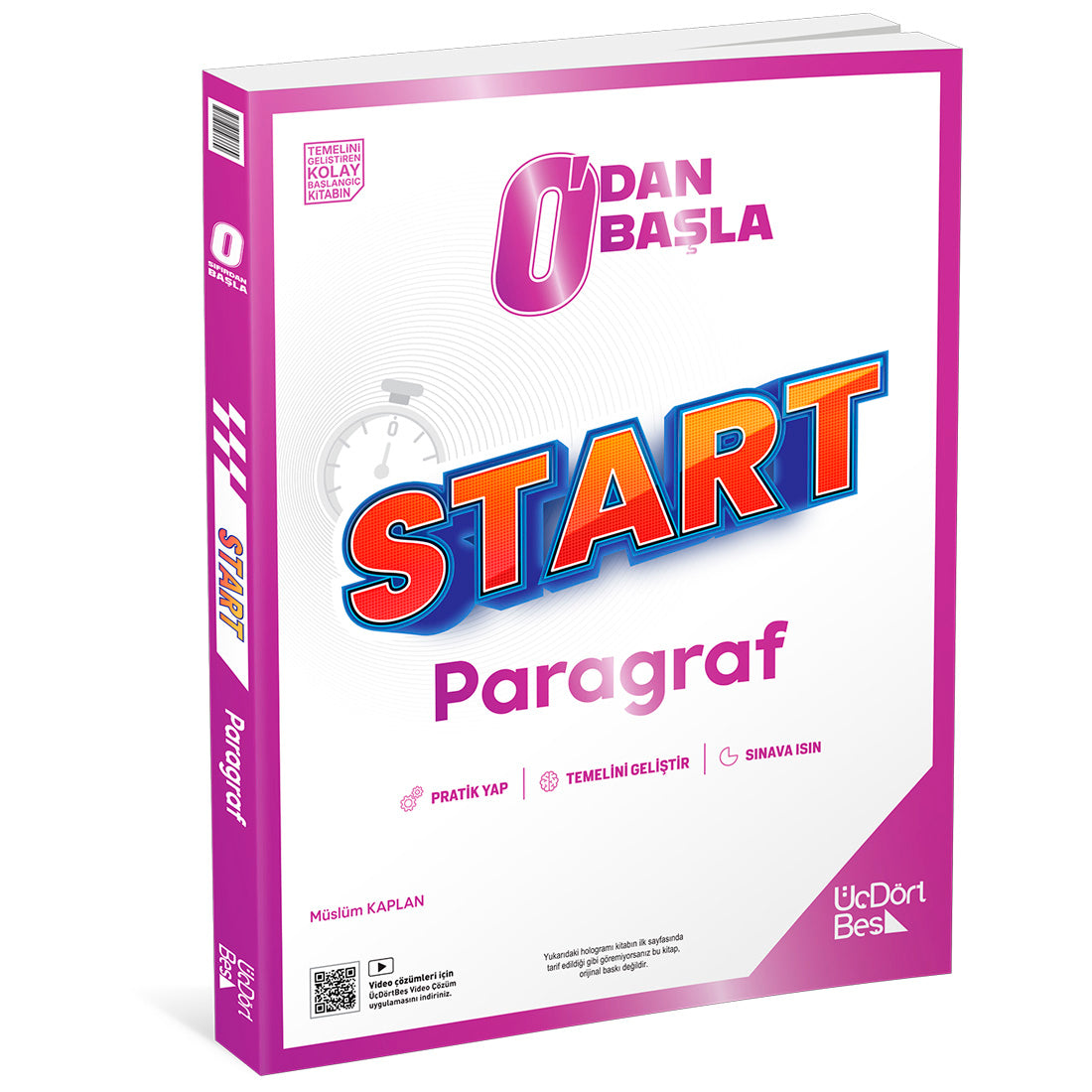 Üç Dört Beş Yayınları Start Paragraf Soru Bankası