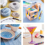 Uni-Ball Posca 0.8-2.5 mm Zümrüt Yeşili Su Bazlı Poster Markör Kalem - Sanat, Çizim ve H