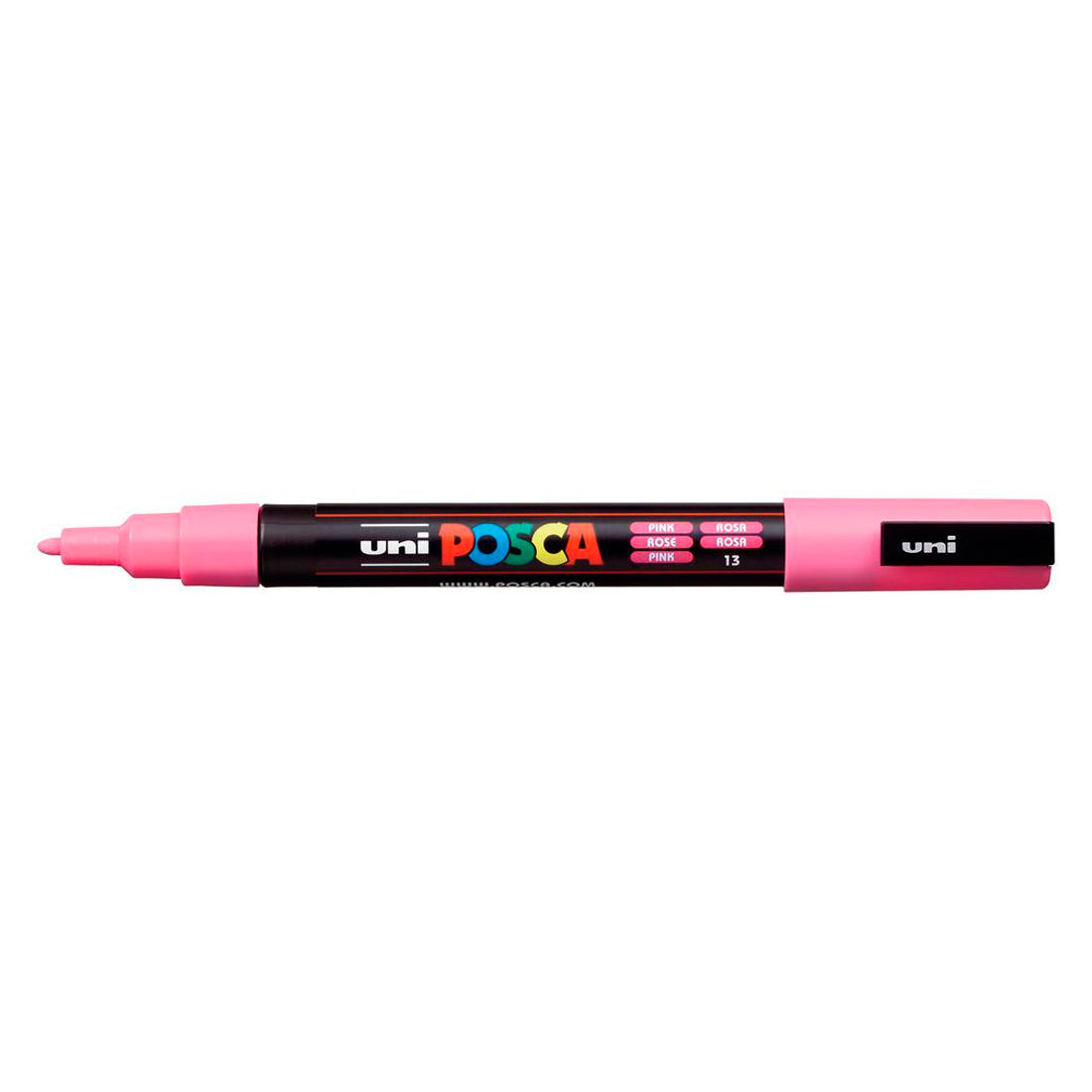 Uni-Ball Posca 0.9-1.3 Pembe Su Bazlı Poster Markör Kalem - Sanat, Çizim ve Boyama Kalemi